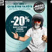 Offre fête des pères chez Moto Expert Albertville
